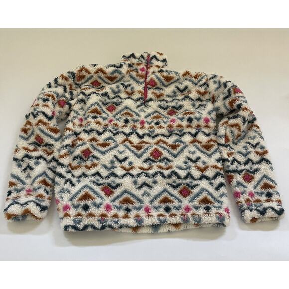 Eddie Bauer Sweatshirt Ultra Soft Plush 1/4 Zip‎ Long Sleeve Pullover Jacket Top - Picture 1 of 8